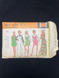 1969 McCall's 9711 Sewing Pattern - Junior Dress, Jumpsuit, and Blouse