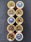 DMC Broder Cotton Machine Thread - Bundle of 10 Various Colors