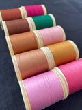 DMC Broder Cotton Machine Thread - Bundle of 10 Various Colors