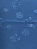 3 1/8+ YD Silk Jacquard Vintage - Blue