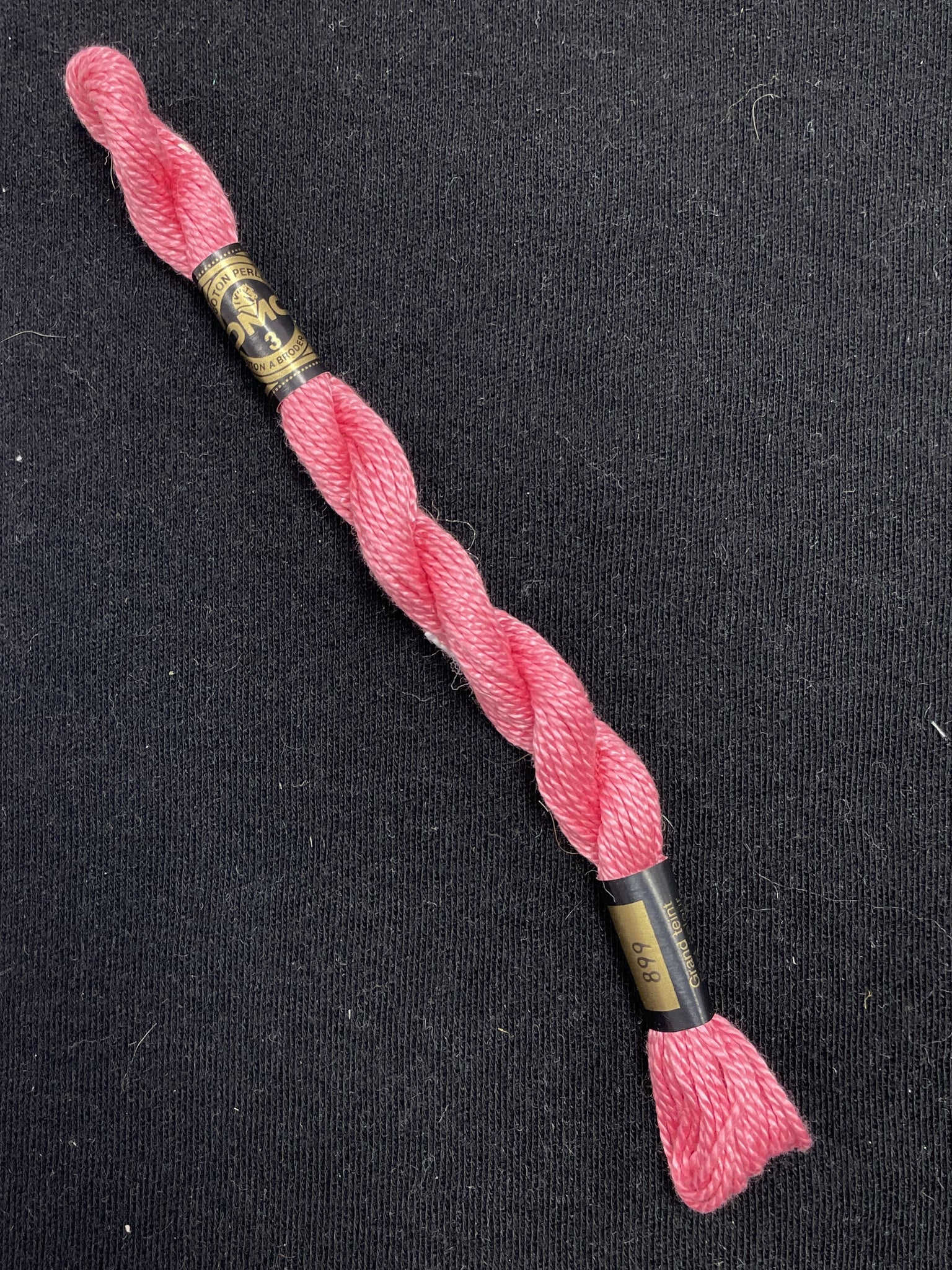 Cotton Pearl Size 3 - Pink (Color #899)