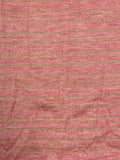 3 1/2 YD Cotton Blend Brushed French Terry Knit - Heather Salmon Orange with Metallic Gold Lurex