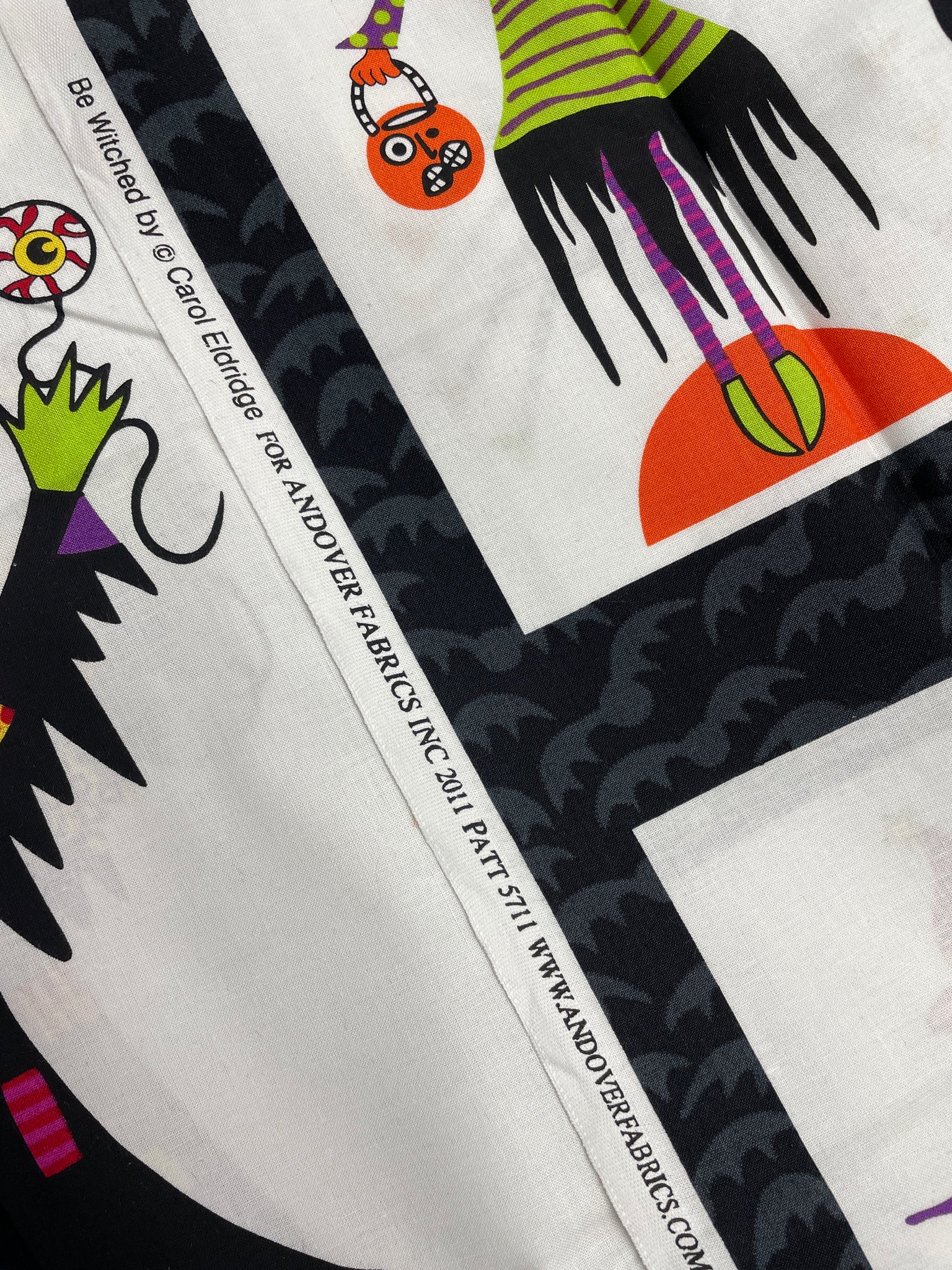 Quilting Cotton Bundle - Halloween "Be Witched"