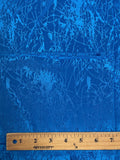 3 YD Nylon Jacquard Vintage - Bright Blue with a Crackle Weave