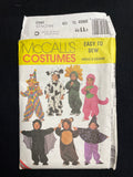 2000 McCall's 2852 Sewing Pattern - Toddlers' Jumpsuit Costumes FACTORY FOLDED