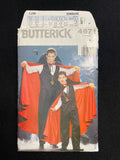 1990 Butterick 4971 Sewing Pattern - Child's Vampire Costume FACTORY FOLDED