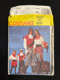 1996 McCall's 8437 Sewing Pattern - Child's Pirate Costumes FACTORY FOLDED