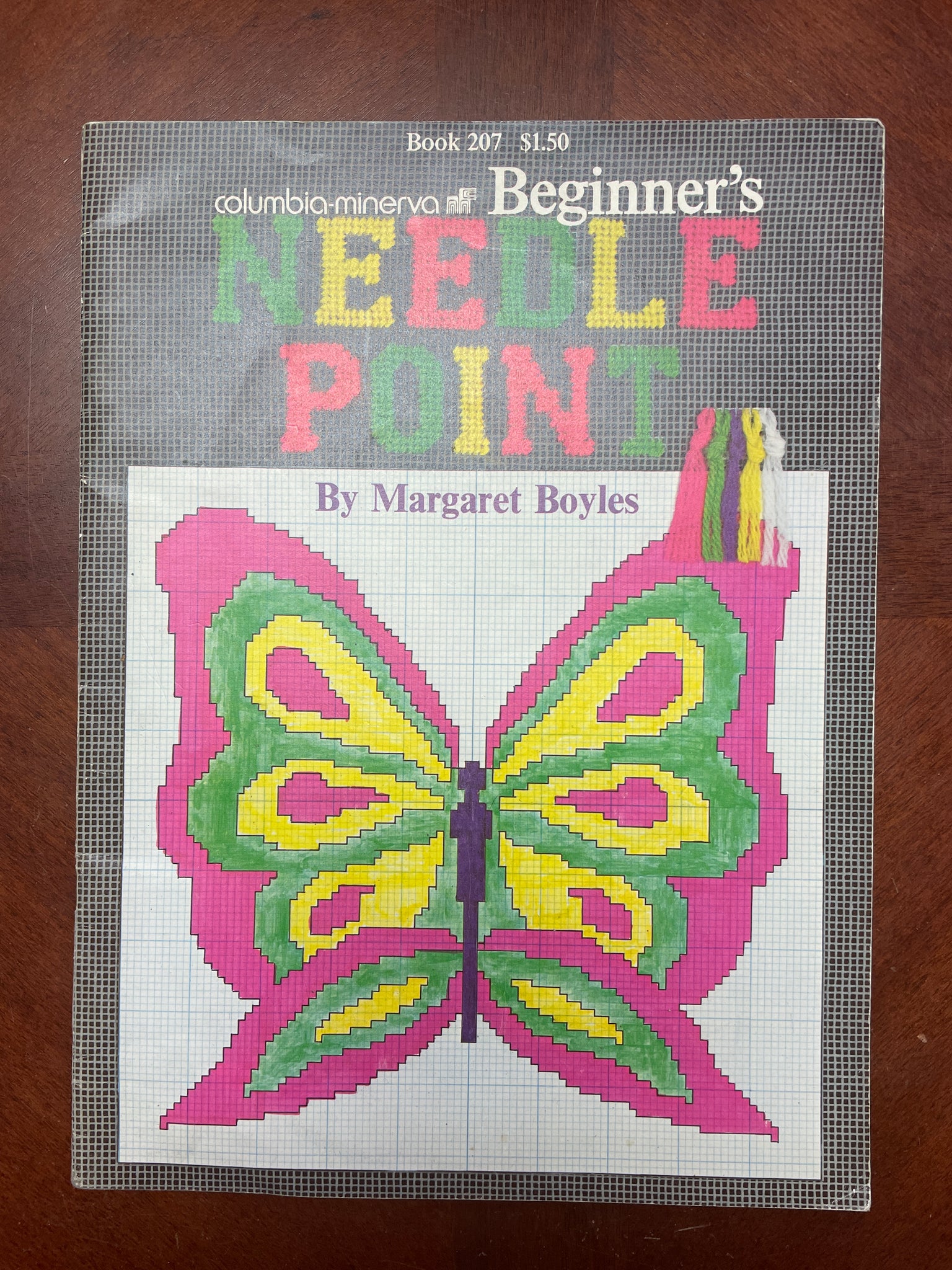 Needlepoint Book Vintage - "Beginner's Needle Point"