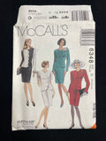 1993 McCall's 6348 Sewing Pattern - Adult Jacket and Skirt FACTORY FOLDED