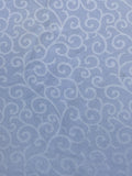 Polyester Crepe - Periwinkle with Filigree Weave