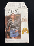 2021 McCall's 8145 Sewing Pattern - Adult Blouses FACTORY FOLDED