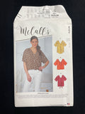 2022 McCall's 7976 Sewing Pattern - Adult Blouses FACTORY FOLDED