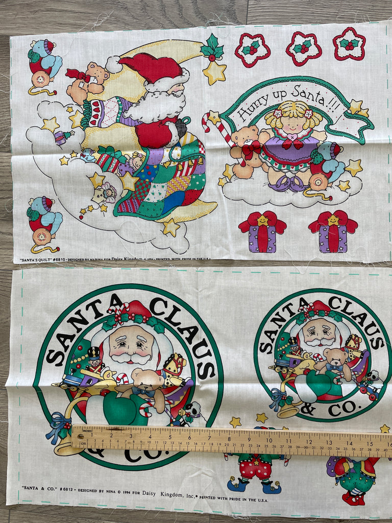 1994 Remnant Cotton Blend Applique Bundle - Christmas
