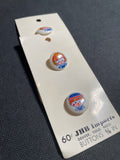 Buttons Plastic Set 3 Vintage - Raggedy Ann and Andy