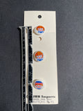 Buttons Plastic Set 3 Vintage - Raggedy Ann and Andy