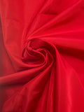 1 1/2 YD Polyester Lightweight Taffeta - Tomato Red