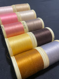 DMC Broder Cotton Machine Thread - Bundle of 10 Various Colors