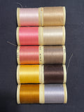 DMC Broder Cotton Machine Thread - Bundle of 10 Various Colors