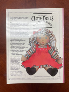 1990 Doll Making Book - "Easy-To-Make Cloth Dolls & All the Trimmings"