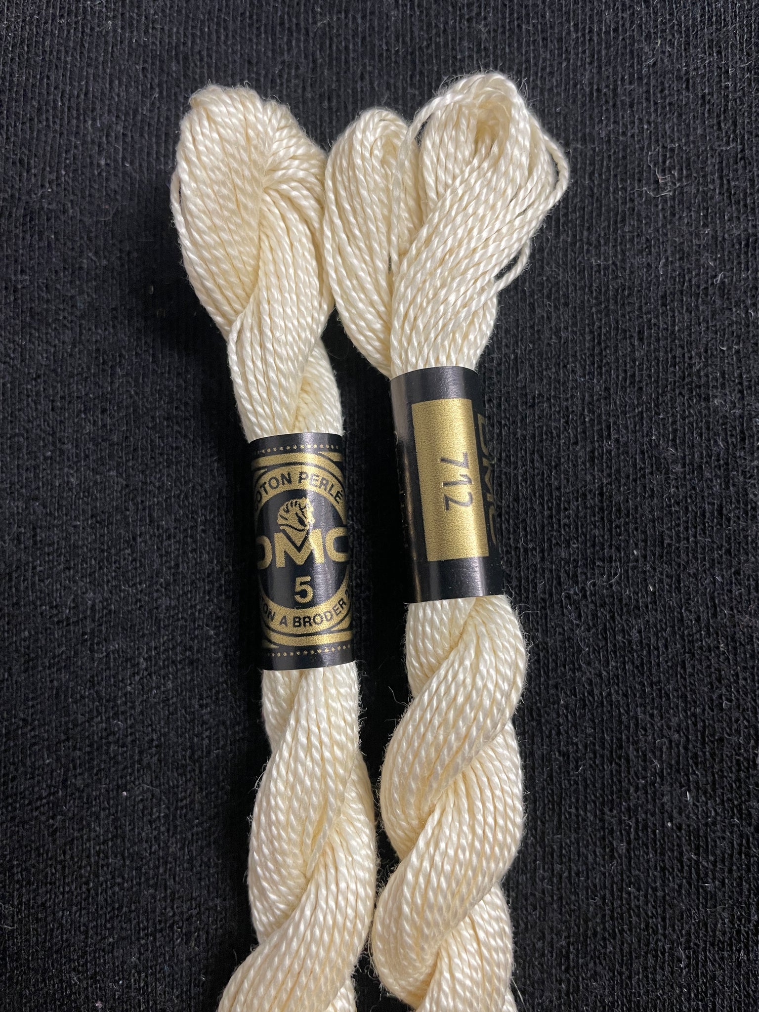 Cotton Pearl Size 5 - Off White (Color #712)