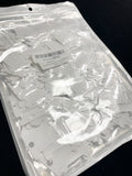 Plastic Embroidery Floss Bobbins Set of 200 - White