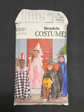2024 Simplicity 3061 Sewing Pattern - Children's Costume Capes and Hats