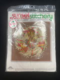 1978 Embroidery Kit - "Nature's Wreath"