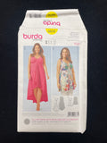 2020's Burda 6674 Sewing Pattern - Adult Dress and Top FACTORY FOLDED