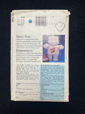 1984 Butterick 6933 Sewing Pattern - Care Bears' Grams Bear FACTORY FOLDED