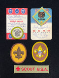 Boy Scout Patch Bundle Vintage - Various Sizes and Shapes