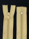 Zipper Coil 8" - Various Neutral Colors