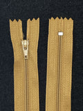 Zipper Coil 8" - Various Neutral Colors