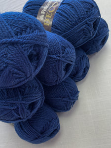 Yarn Acrylic/Wool Blend - Deep Country Blue