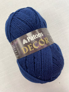 Yarn Acrylic/Wool Blend - Deep Country Blue