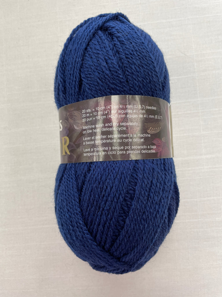 Yarn Acrylic/Wool Blend - Deep Country Blue