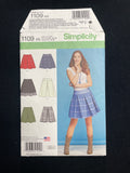 2015 Simplicity 1109 Sewing Pattern - Adult Skirts FACTORY FOLDED