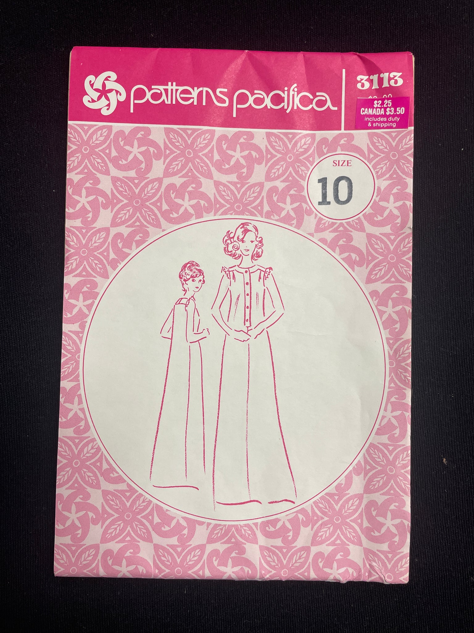 1960's Patterns Pacifica 3113 Sewing Pattern - Dress FACTORY FOLDED