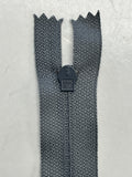 Zipper 7" Invisible - Gray
