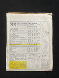1972 McCall's 3355 Sewing Pattern - Child's Animal Costumes or Nighttime Onsie