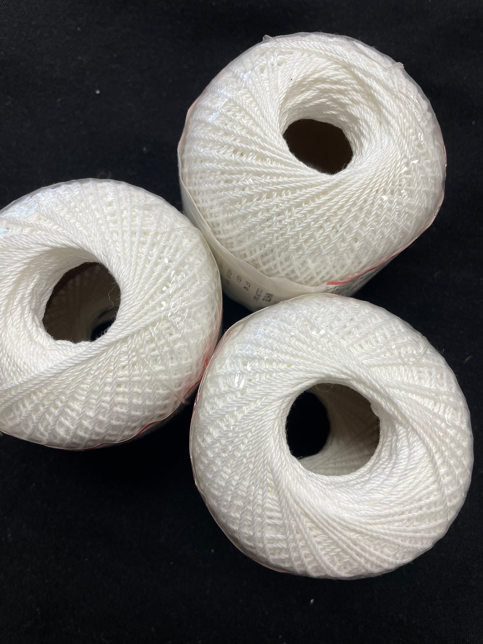 Crochet Cotton Size 3 - White
