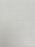 1 1/8 YD Nylon - Embossed White
