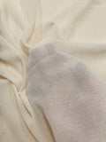3 1/2 YD Polyester Loose-Weave Crepe - Cream