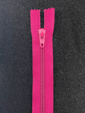 Zippers 7" Nylon Coil - Pinks and Blues