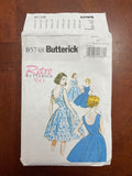 1960 Reproduction Butterick 5748 Pattern - Dress FACTORY FOLDED