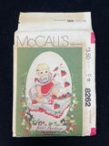 1982 McCall's 8262 Sewing Pattern - Infant Dress, Slip and Quilt