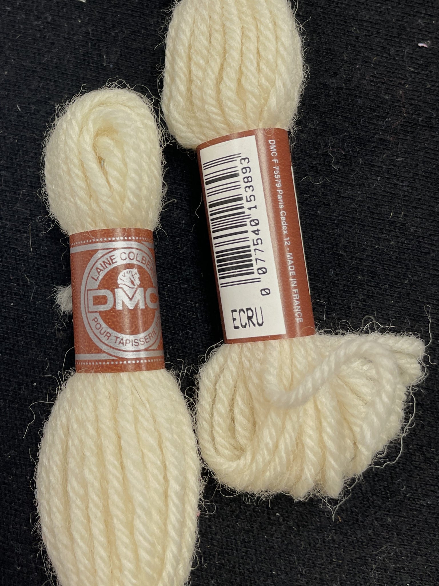 Tapestry Yarn Wool - "Ecru