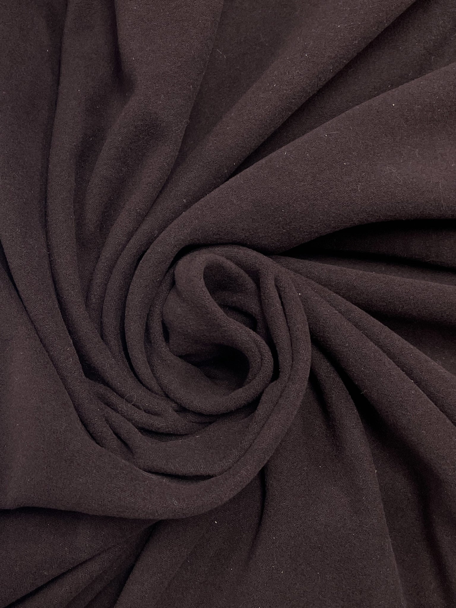 2 YD Polyester Knit - Dark Cocoa Brown