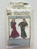 1988 Simplicity 9418 Pattern - Top, Skirt and Scarf FACTORY FOLDED