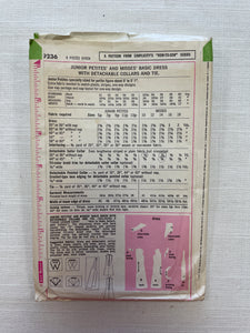 SALE 1970 Simplicity 9236 Pattern - Dress