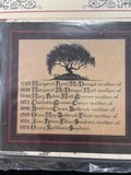 1996 Cross Stitch Pattern - "Mother's Tree"
